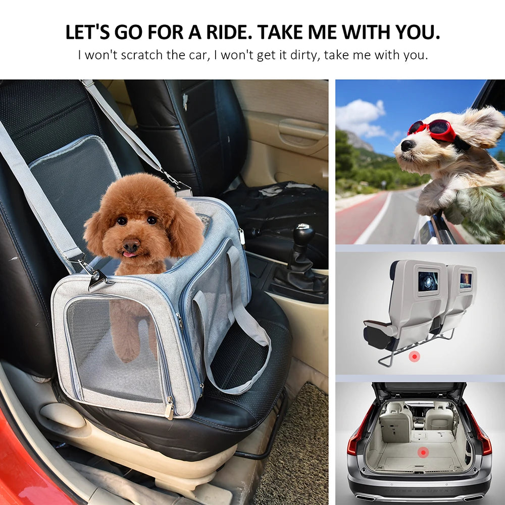Pet Carriers Dog Travel Bags Airline Approved
