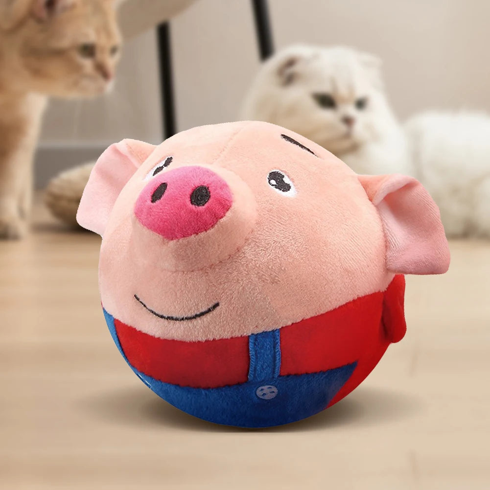 Electronic Dog Toy Self-Moving Chewable Ball