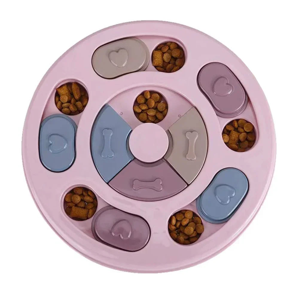 Dog Puzzle Slow Feeder Interactive Increase IQ
