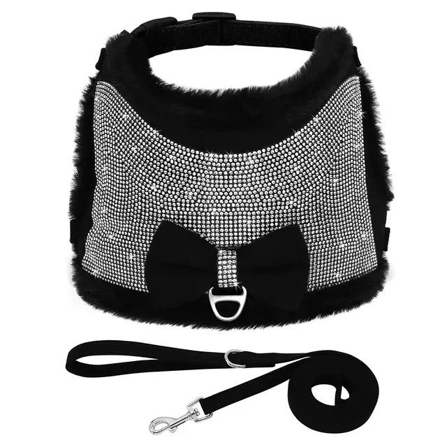 Small Dogs Cats Soft Warm Dog Harness Vest