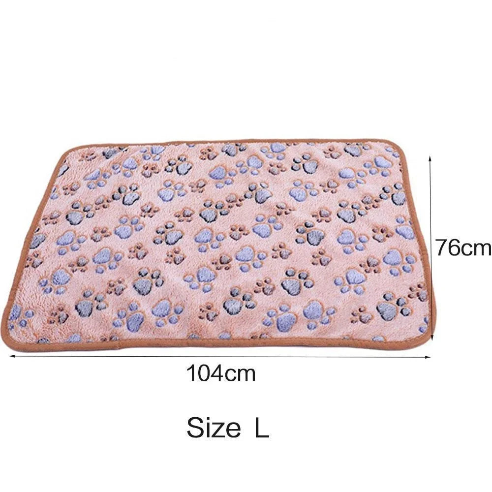Pet Blanket Winter Mattress Footprint Warm Sleeper