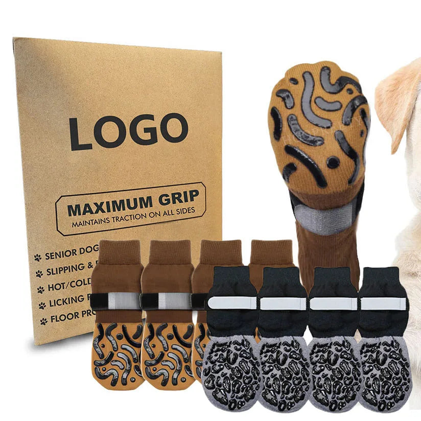Dog Socks For Hardwood Floors, Prevents Slipping