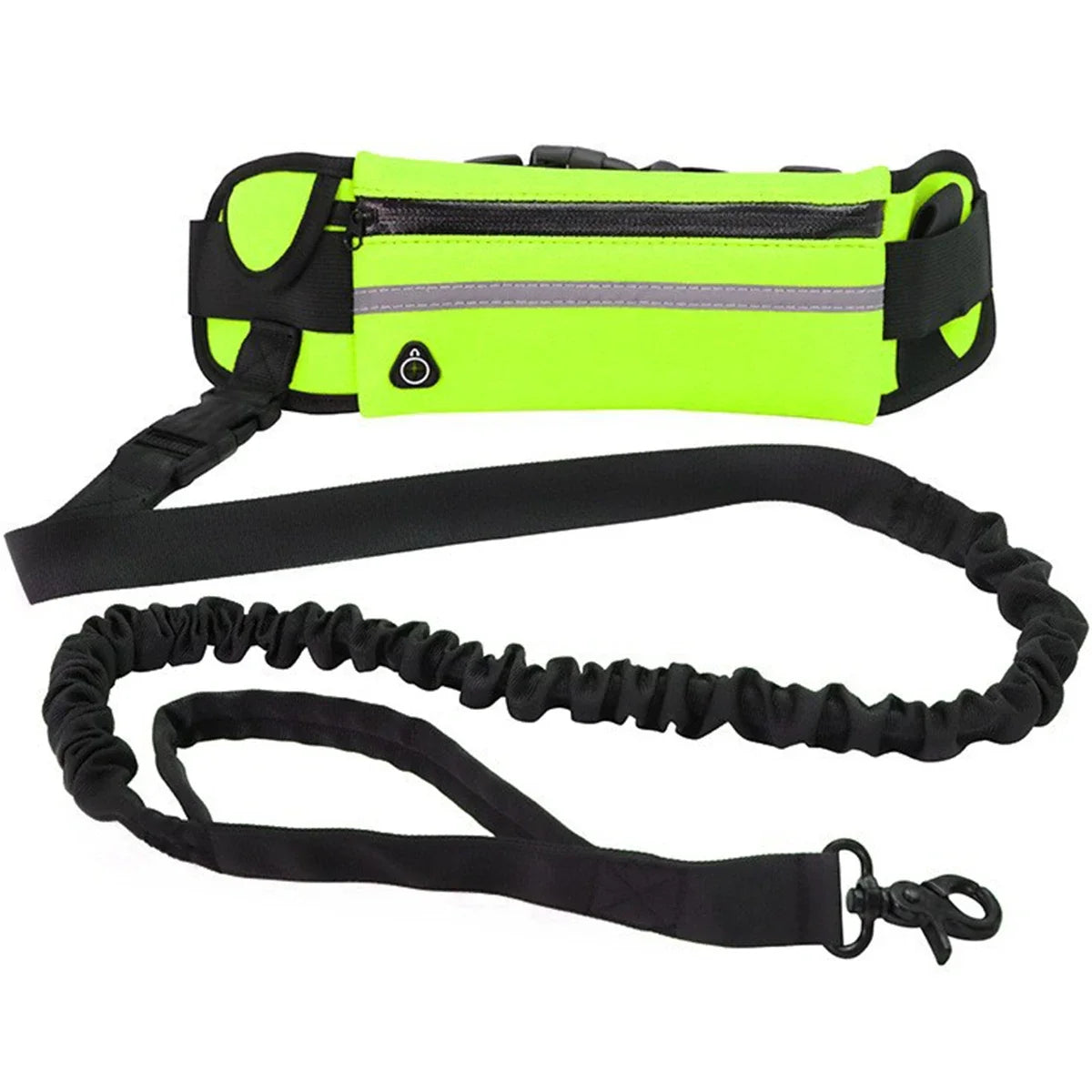 Hands Free Reflective Leash with Waist Bag