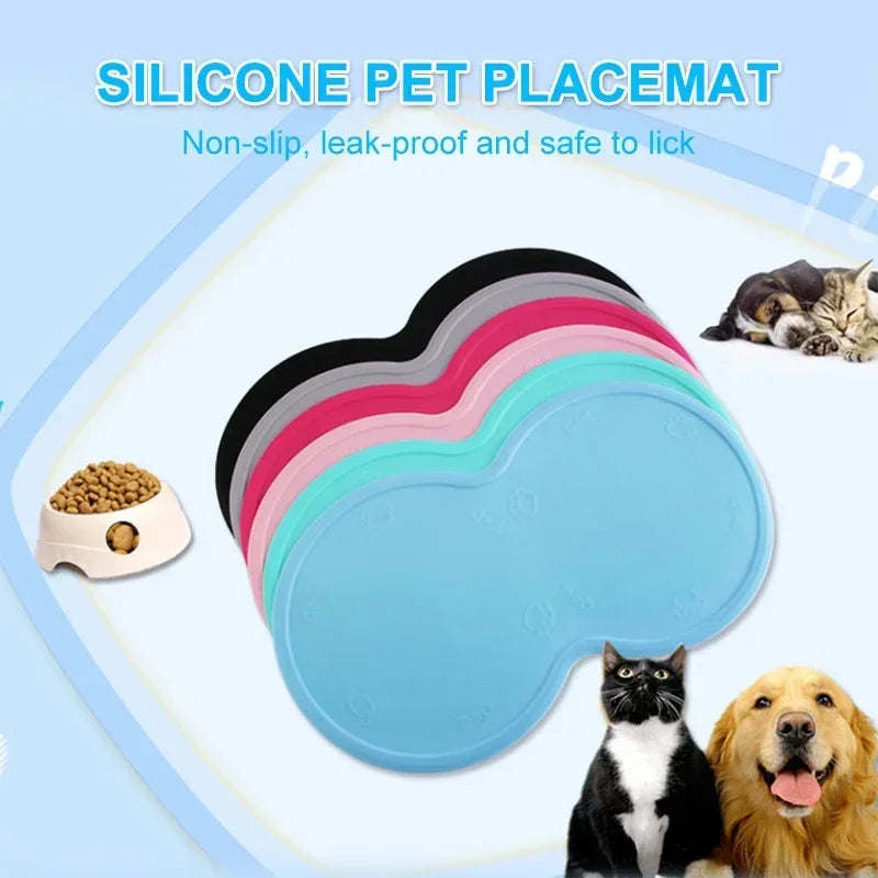 Pet Dog Puppy Cat Feeding Mat Pad