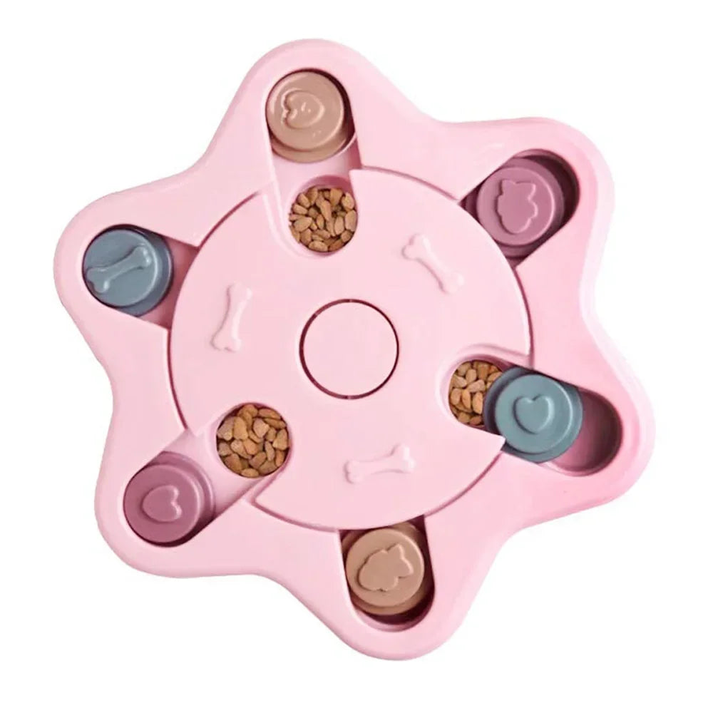 Dog Puzzle Slow Feeder Interactive Increase IQ