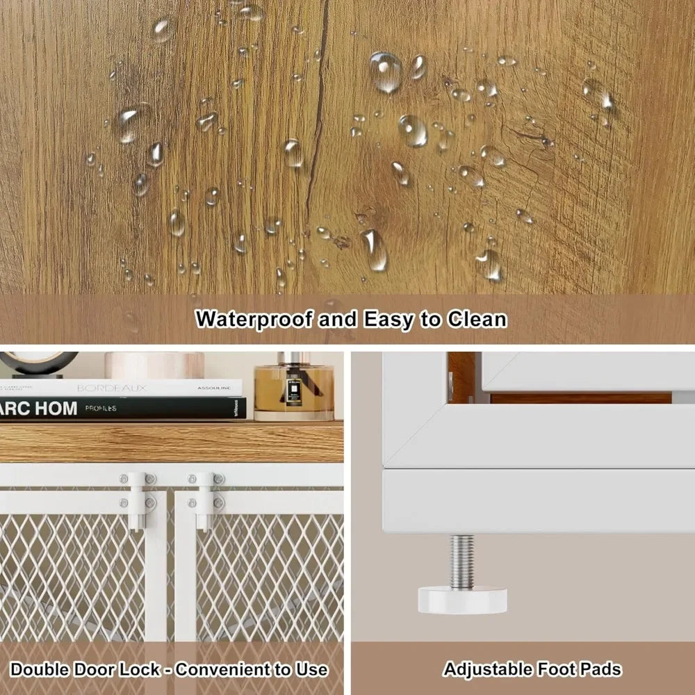 Heavy Duty Large Indoor Dog Kennel Furniture