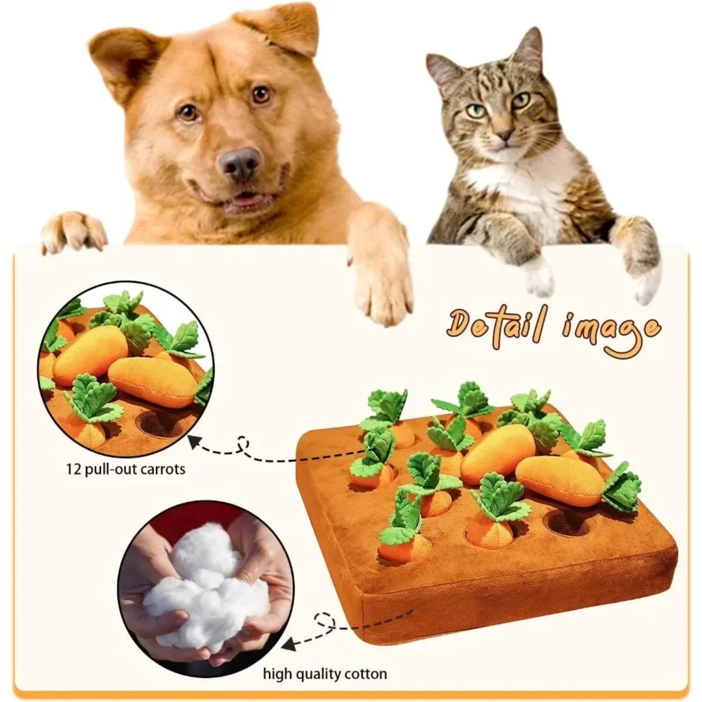Pet Snuffle Mat Puzzle Toy Stress Relief