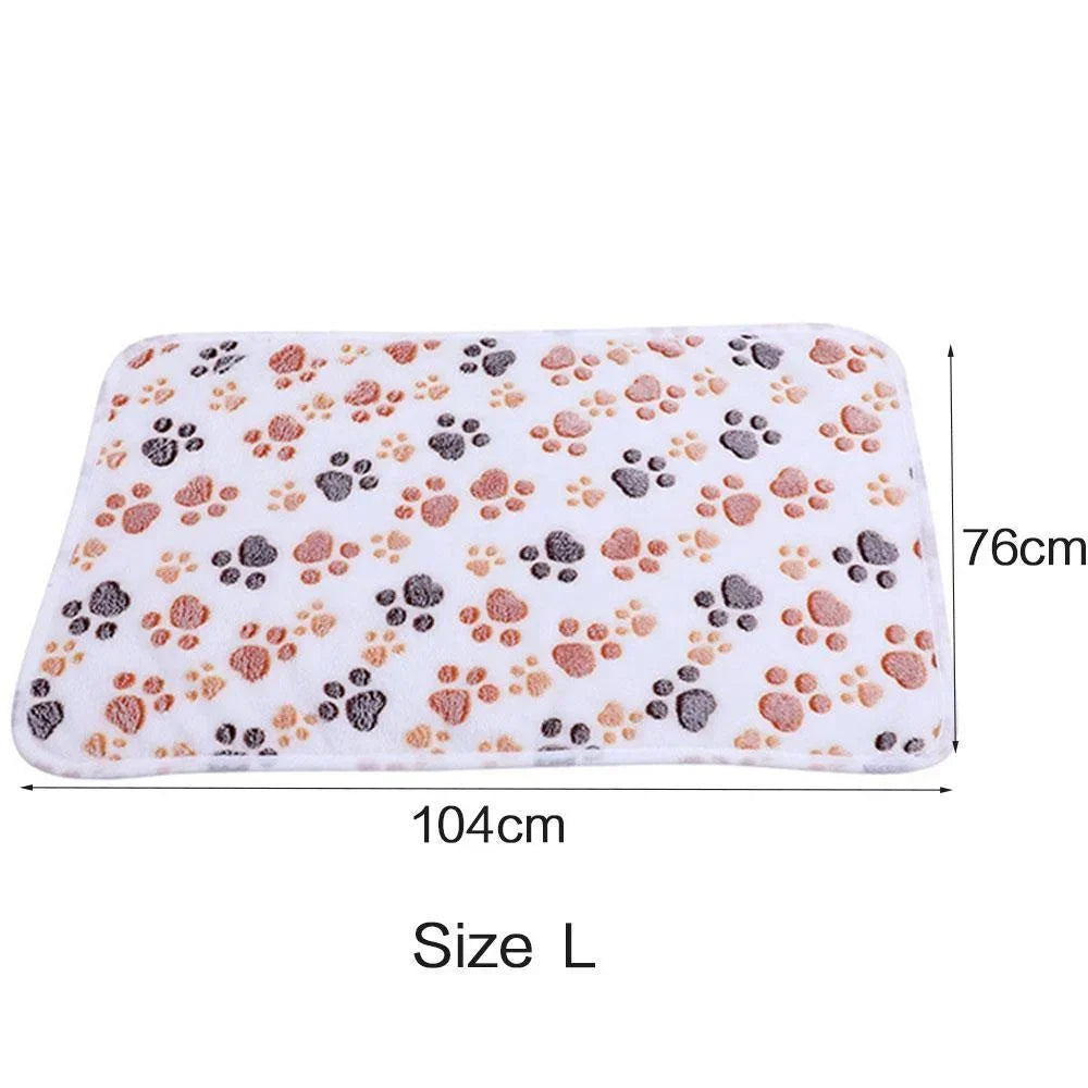 Pet Blanket Winter Mattress Footprint Warm Sleeper