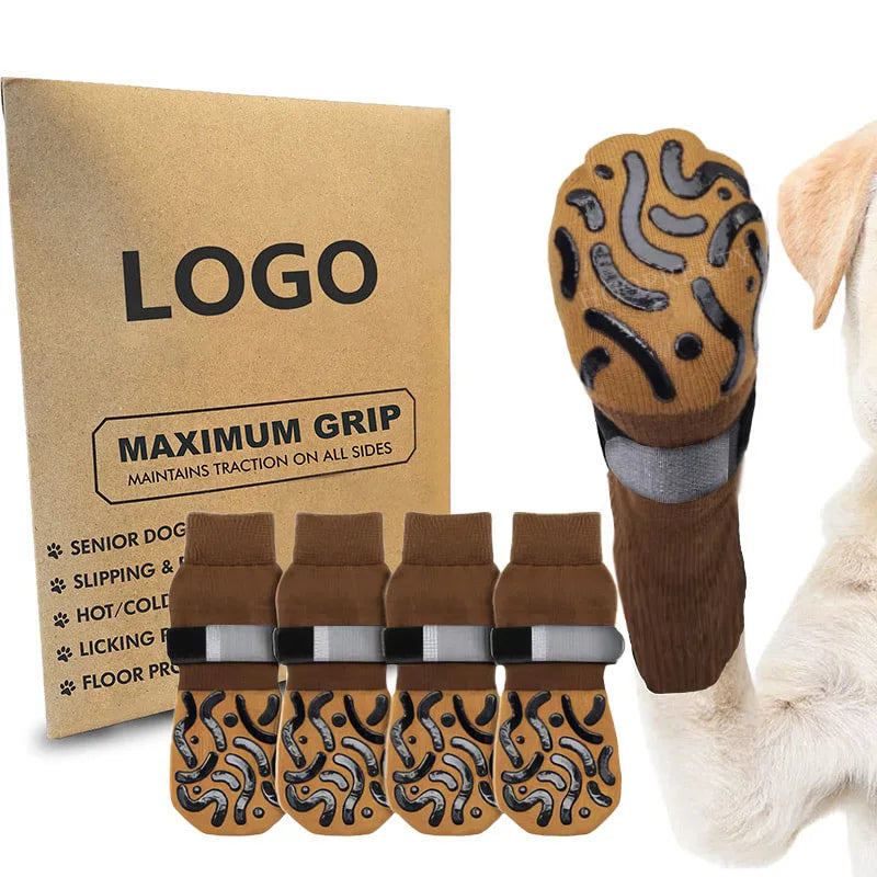 Dog Socks For Hardwood Floors, Prevents Slipping