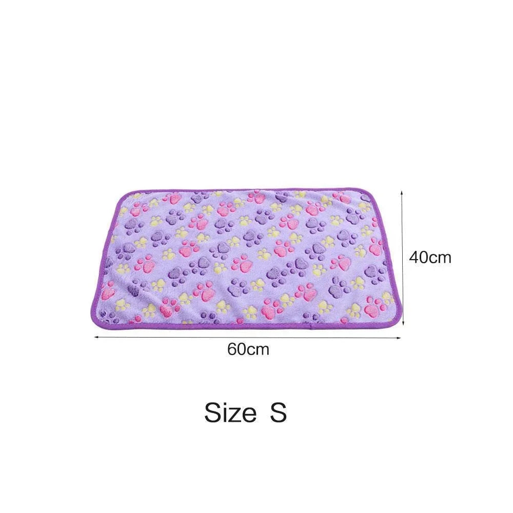 Pet Blanket Winter Mattress Footprint Warm Sleeper
