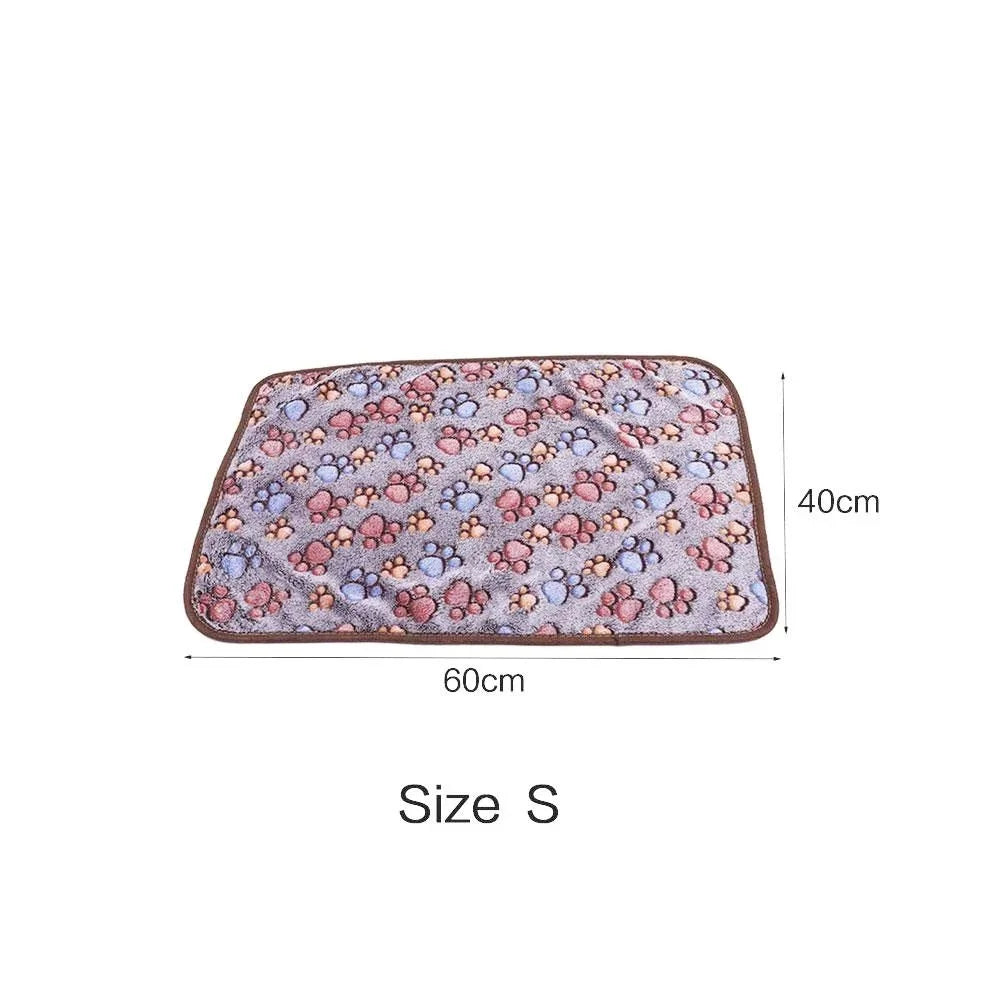 Pet Blanket Winter Mattress Footprint Warm Sleeper