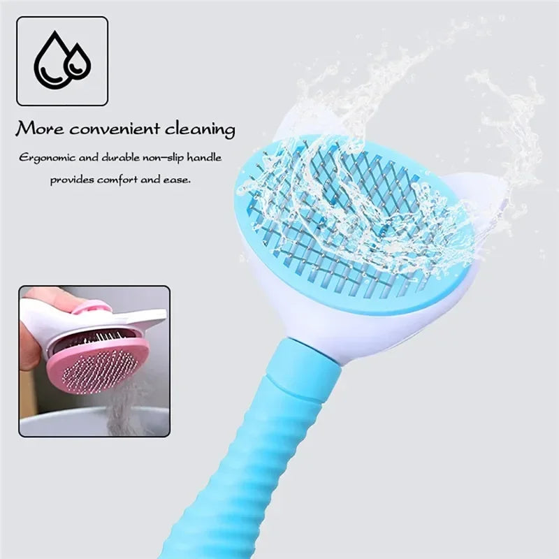 Professional Pet Grooming Brush Self cleaning