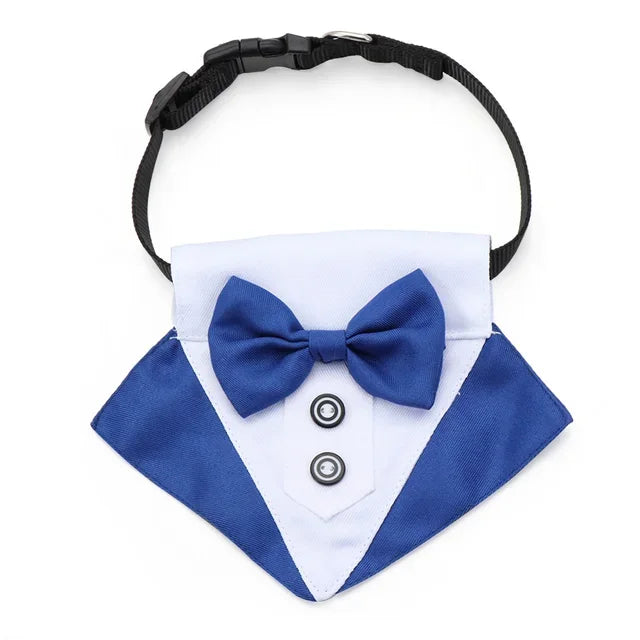 Pet Formal Necktie Tuxedo Bow Tie Collar