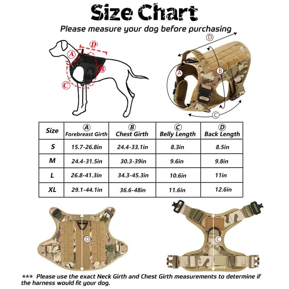 Training Walking Vest Dog Harness And Collar