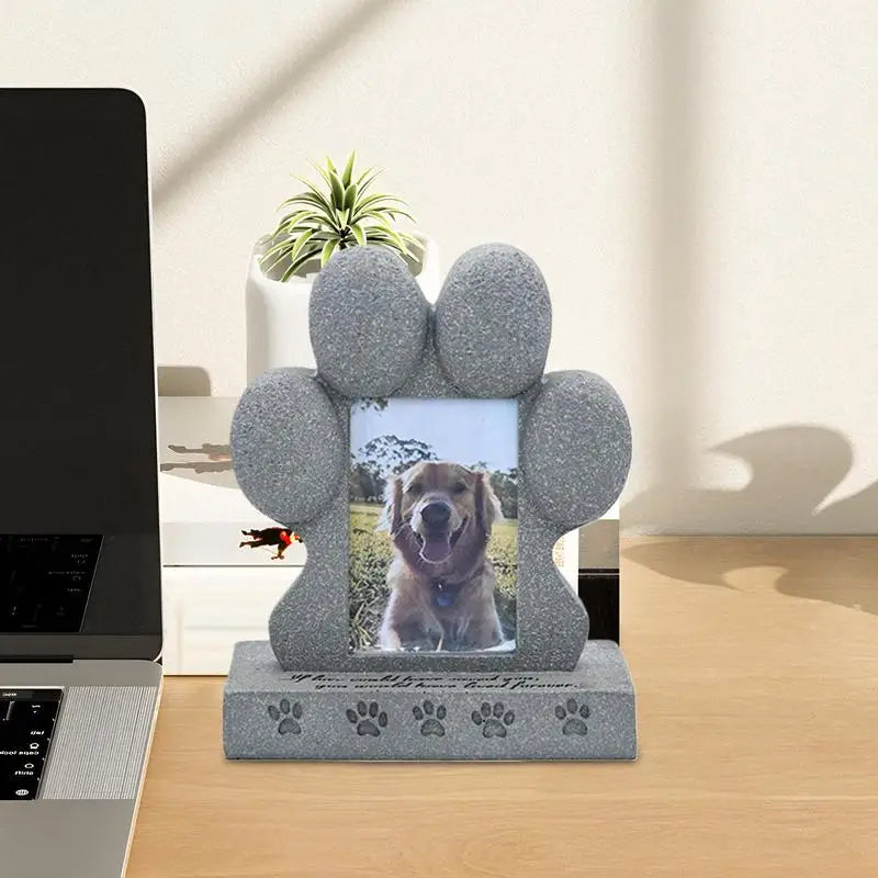 Pet Memorial Outdoor Tombstone Stone With Frame