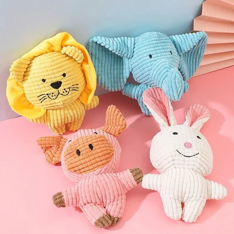 New Pet Plush Dog Teeth Bite Resistant Toy