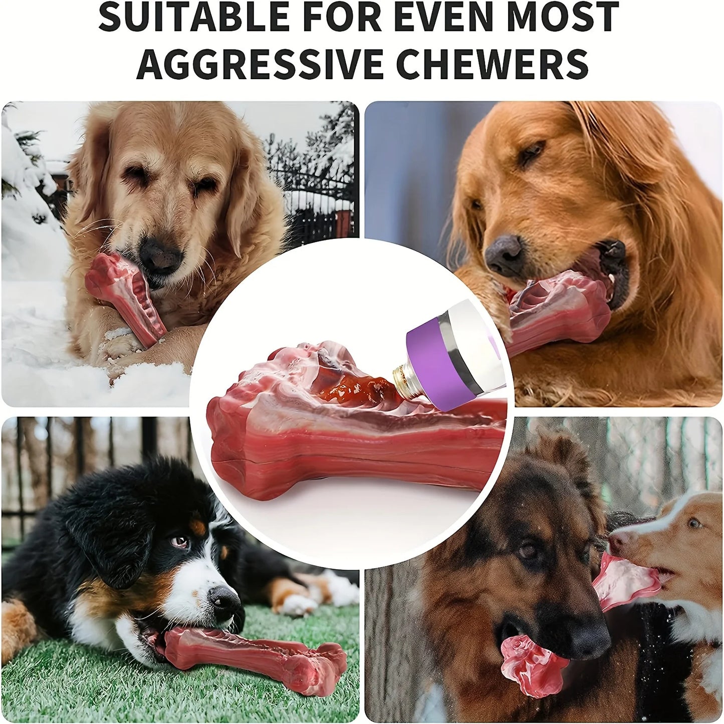 Durable Dog Chew Sturdy, Toy Non-Toxic