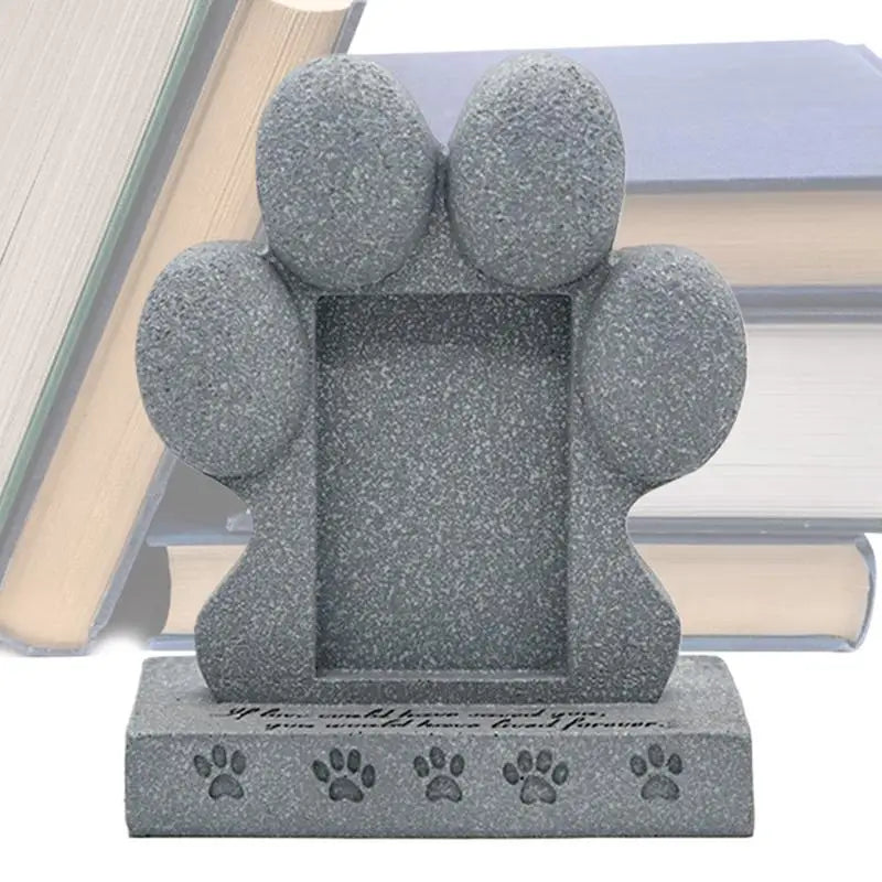 Pet Memorial Outdoor Tombstone Stone With Frame