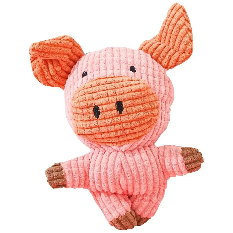 New Pet Plush Dog Teeth Bite Resistant Toy