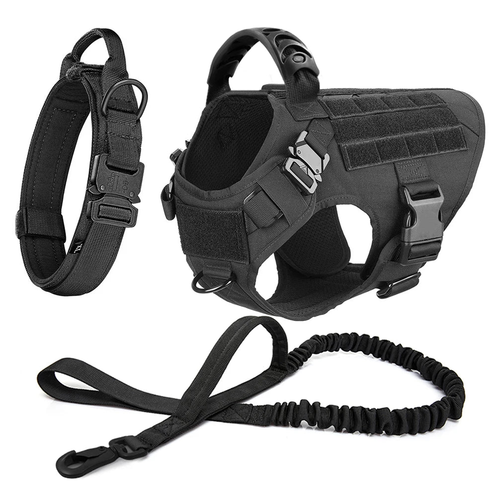 Training Walking Vest Dog Harness And Collar