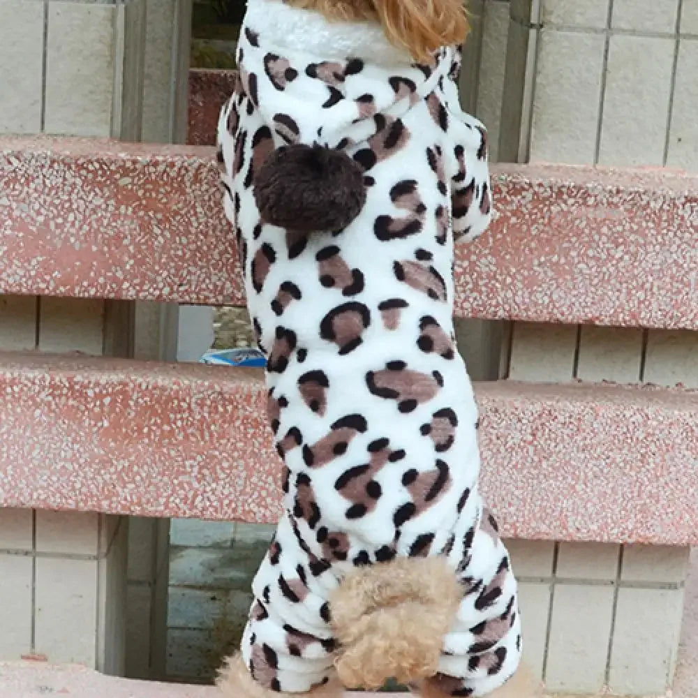 Warm Winter Puppy Clothes Hoodie Jumpsuit Pajamas