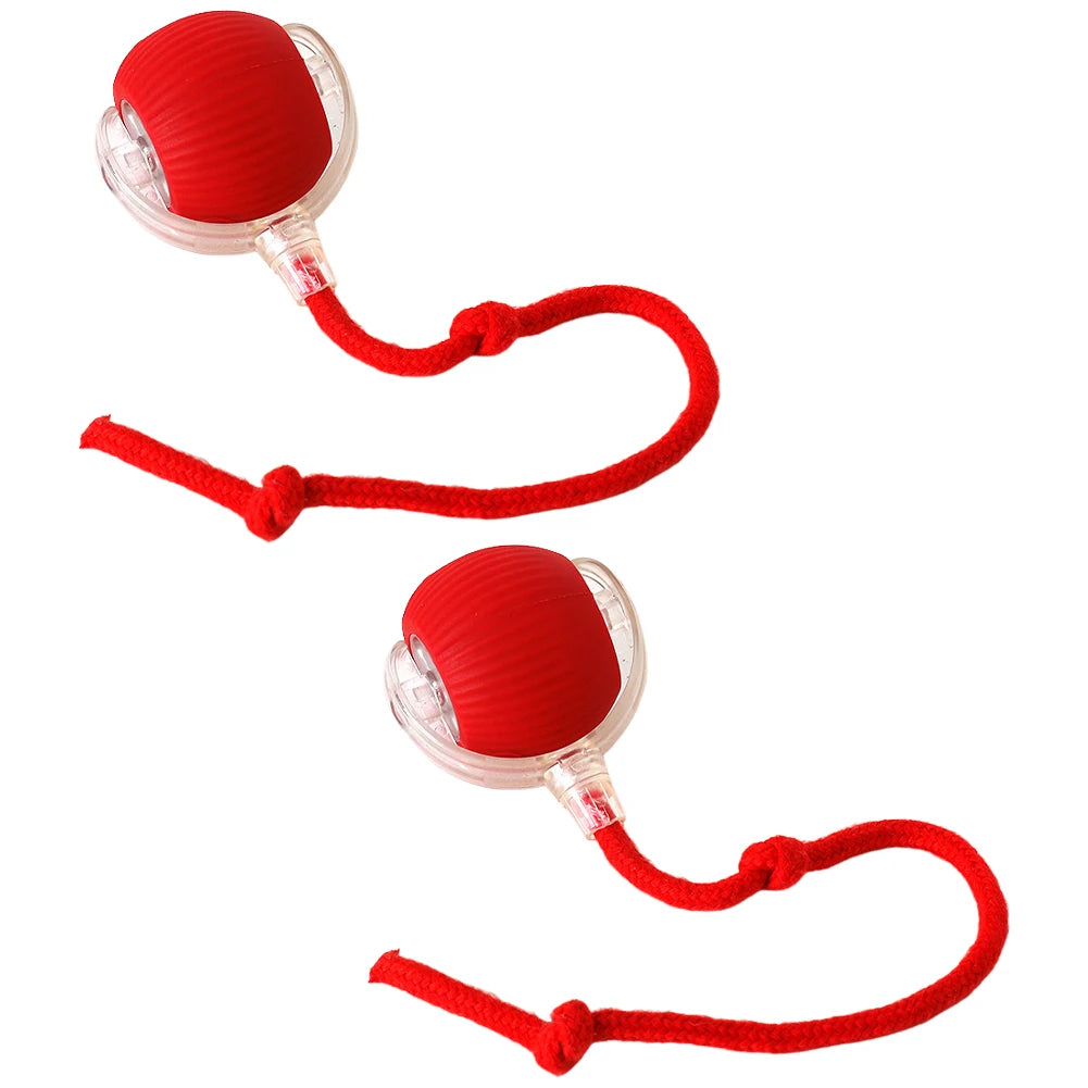 1-3PCS Interactive Cat Automatic Rolling Ball Toy