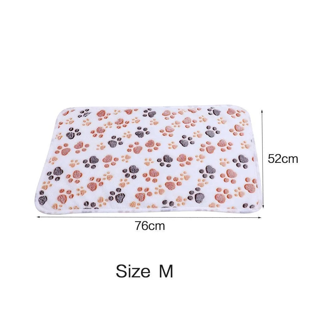Pet Blanket Winter Mattress Footprint Warm Sleeper