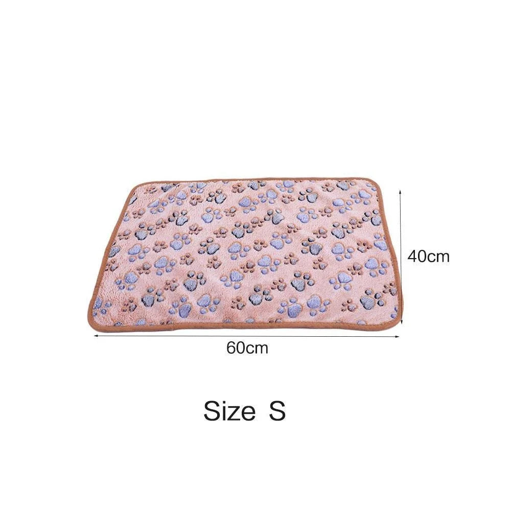 Pet Blanket Winter Mattress Footprint Warm Sleeper