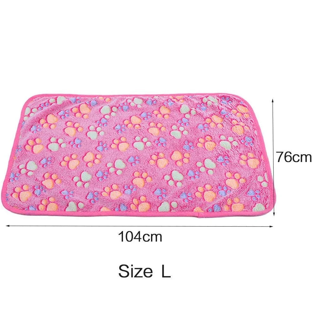 Pet Blanket Winter Mattress Footprint Warm Sleeper