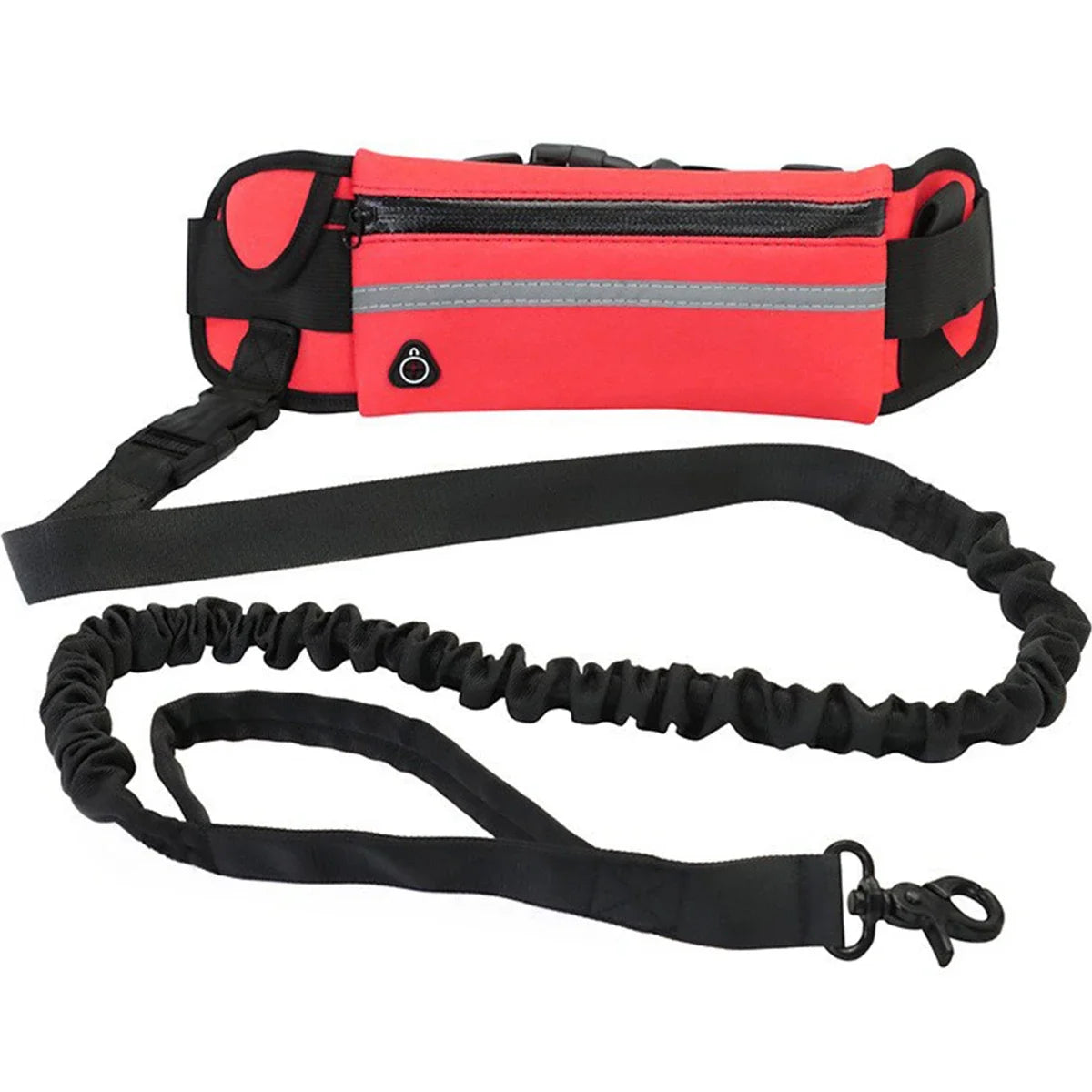 Hands Free Reflective Leash with Waist Bag