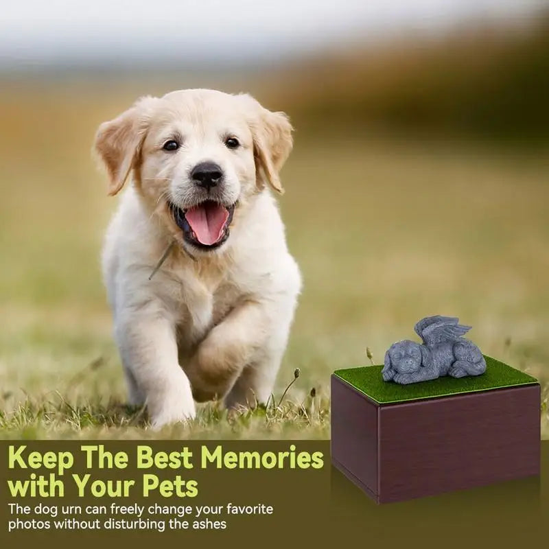 Statue Pet Memorial Keepsake Ashes Urn For Pets