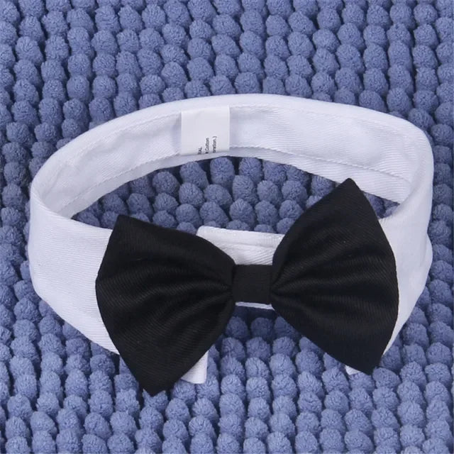 Pet Formal Necktie Tuxedo Bow Tie Collar
