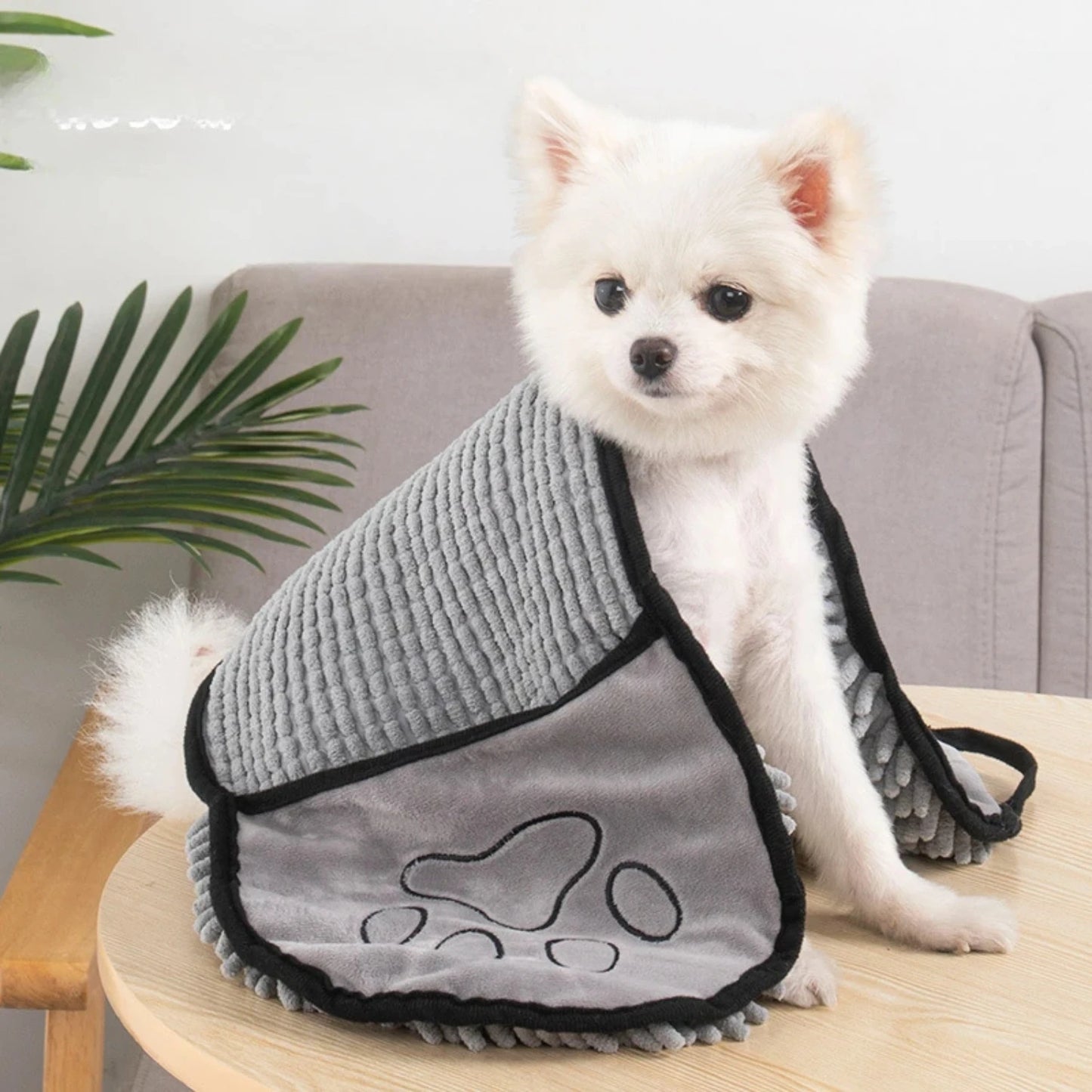 Soft Bath Robe Quick Dry Pet Towel