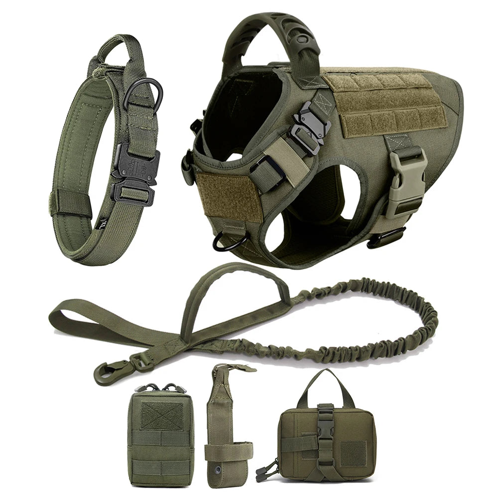 Training Walking Vest Dog Harness And Collar