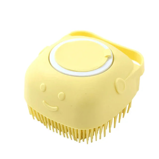 Pet Grooming Tool Silicone Shampoo Comb Massage