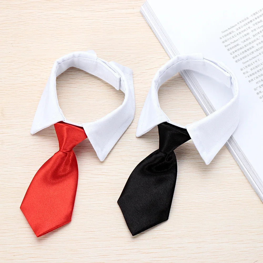 Pet Formal Necktie Tuxedo Bow Tie Collar