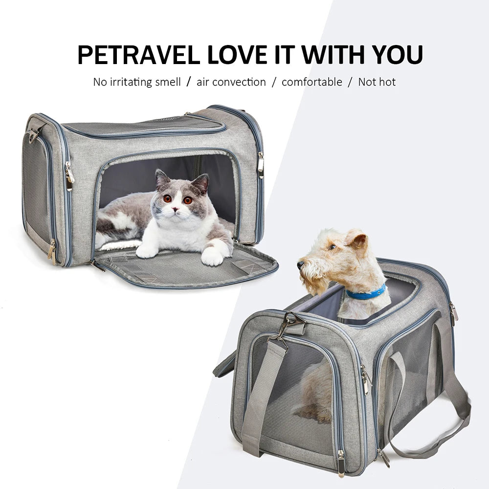 Pet Carriers Dog Travel Bags Airline Approved