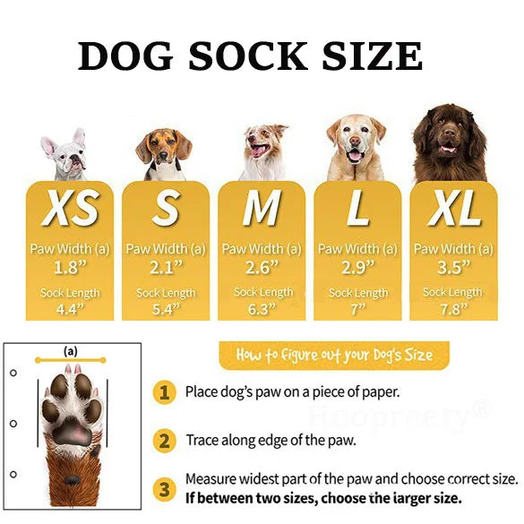 Dog Socks For Hardwood Floors, Prevents Slipping