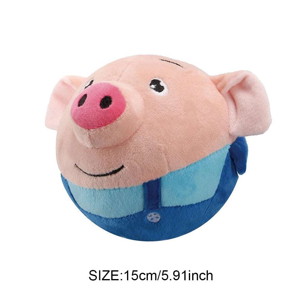 Electronic Dog Toy Self-Moving Chewable Ball
