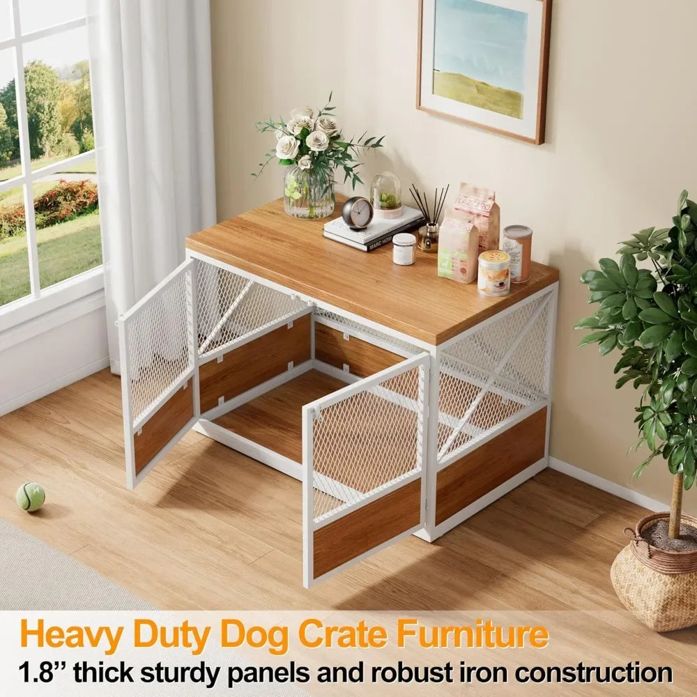 Heavy Duty Large Indoor Dog Kennel Furniture