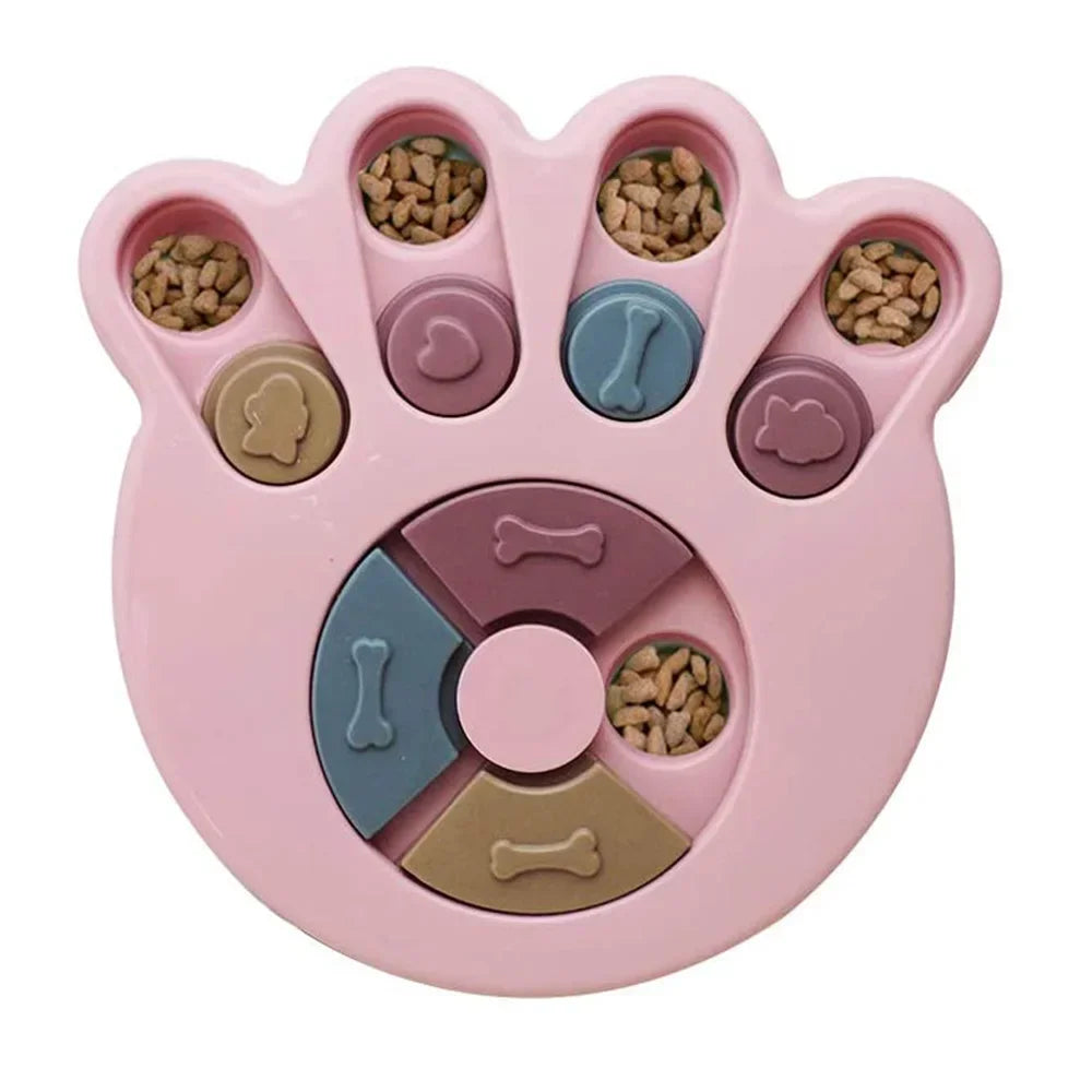 Dog Puzzle Slow Feeder Interactive Increase IQ