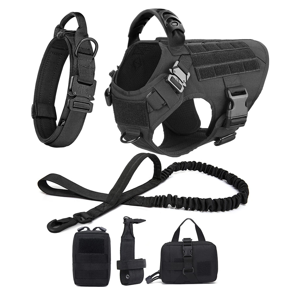 Training Walking Vest Dog Harness And Collar
