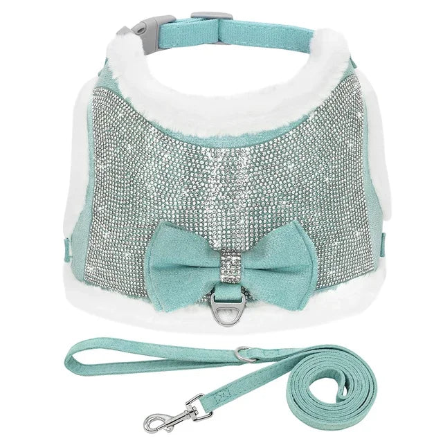 Small Dogs Cats Soft Warm Dog Harness Vest