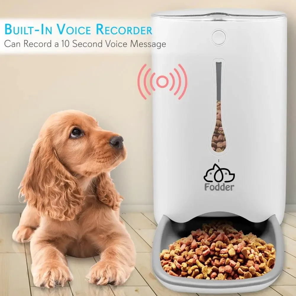 Automatic Pet Feeder Programmable Adjustable Food Amount