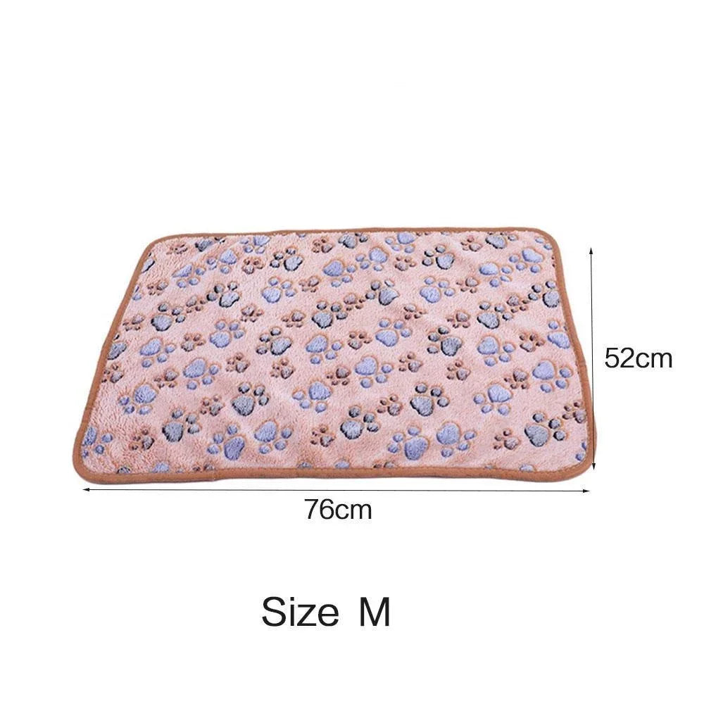 Pet Blanket Winter Mattress Footprint Warm Sleeper