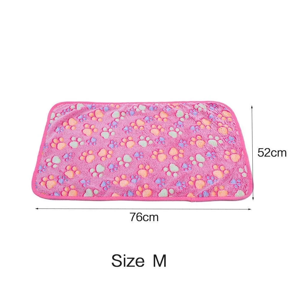 Pet Blanket Winter Mattress Footprint Warm Sleeper
