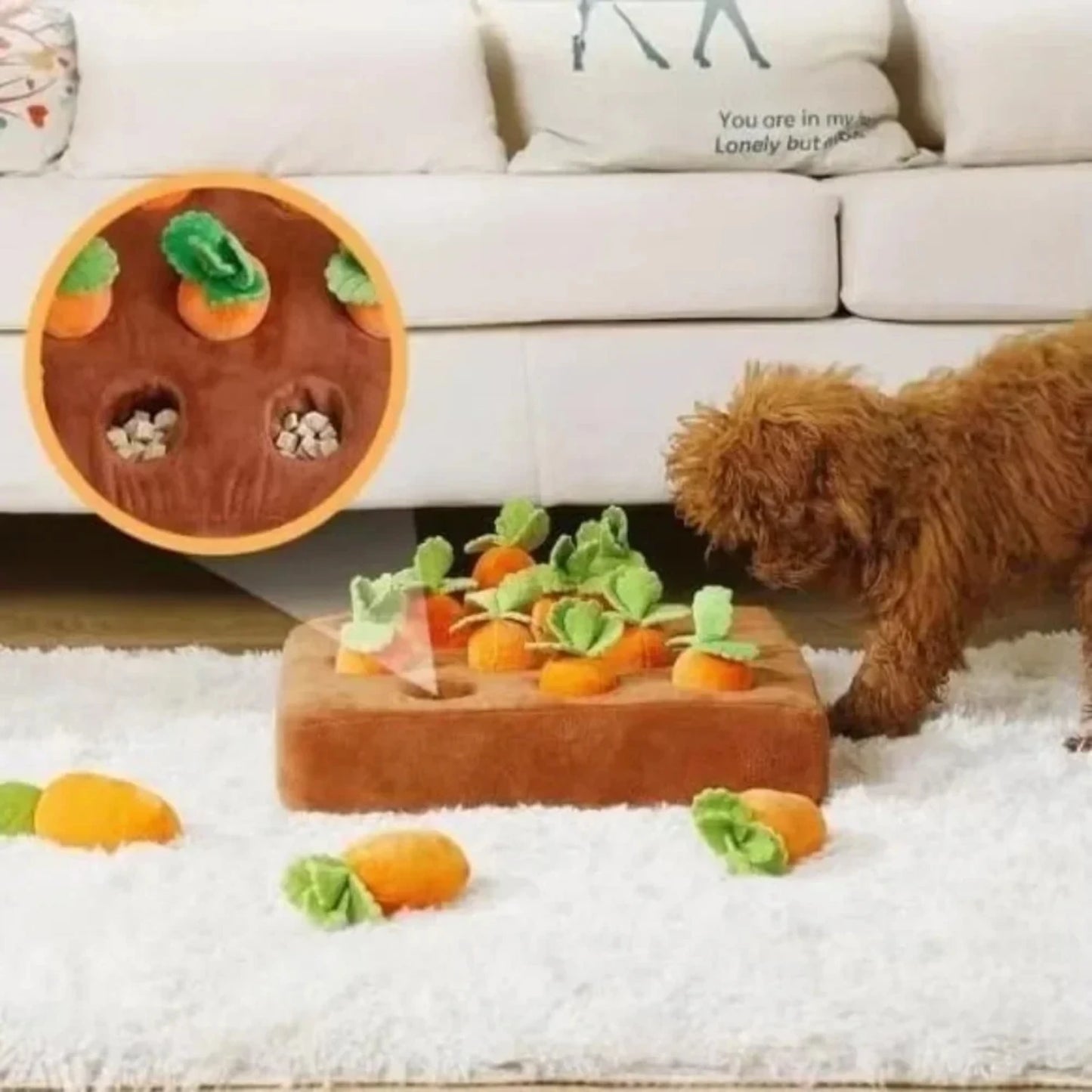 Pet Snuffle Mat Puzzle Toy Stress Relief