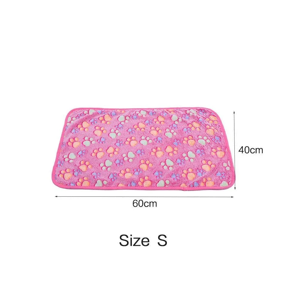 Pet Blanket Winter Mattress Footprint Warm Sleeper