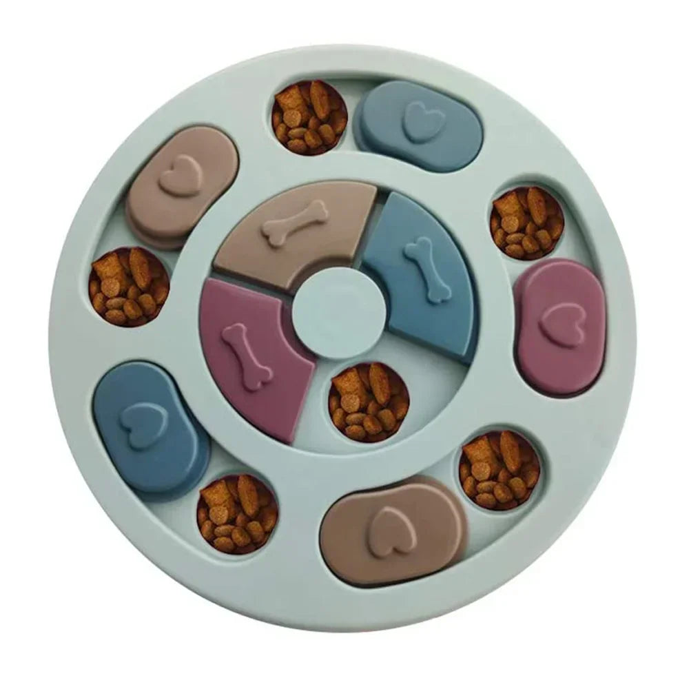 Dog Puzzle Slow Feeder Interactive Increase IQ