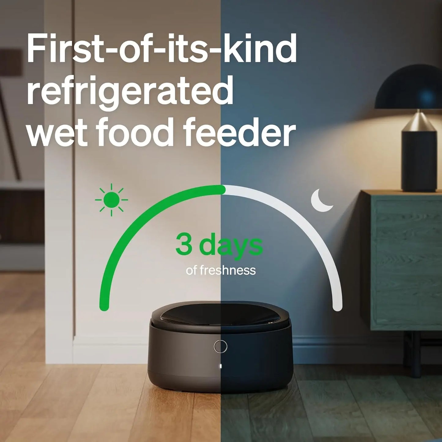Automatic Cat Feeder Wet Food Refrigerated 3 Days